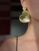 big earrings, statement earrings, lakoo, lakoodesigns, heart earrings