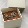 Silver Persian Calligraphy Cufflinks, Seize The Moment, Poem by Khayyam