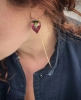earrings,real flower jewelry,resin flower jewelry,real rose jewelry,real flower earrings,resin earrings,resin flower necklace,creative jewelry,creative earrings,lakoodesigns,lakoo