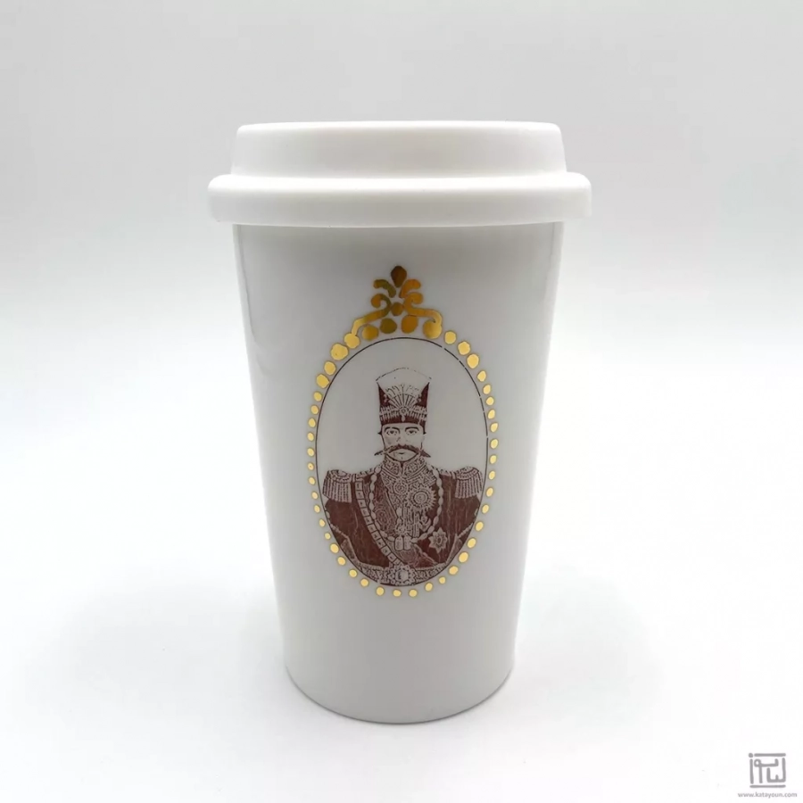 Qajar Coffee Cup- Double Wall Thermal