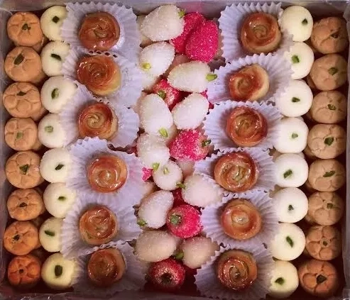Assortment Of Luxury Traditional Persian Pastries