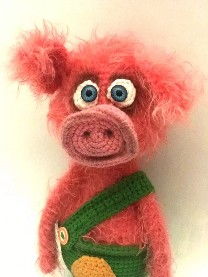 Handmade Crochet Doll - Kiddo