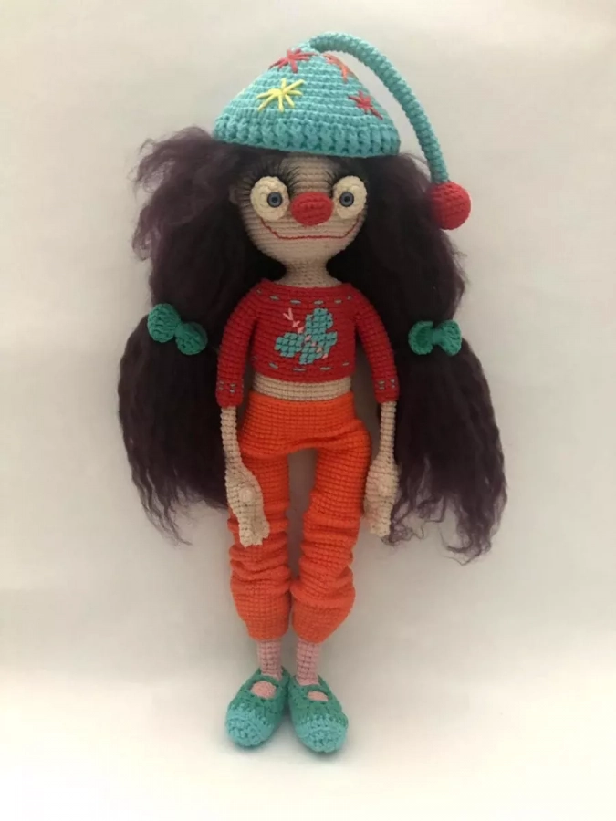Handmade Crochet Doll - Aroosha