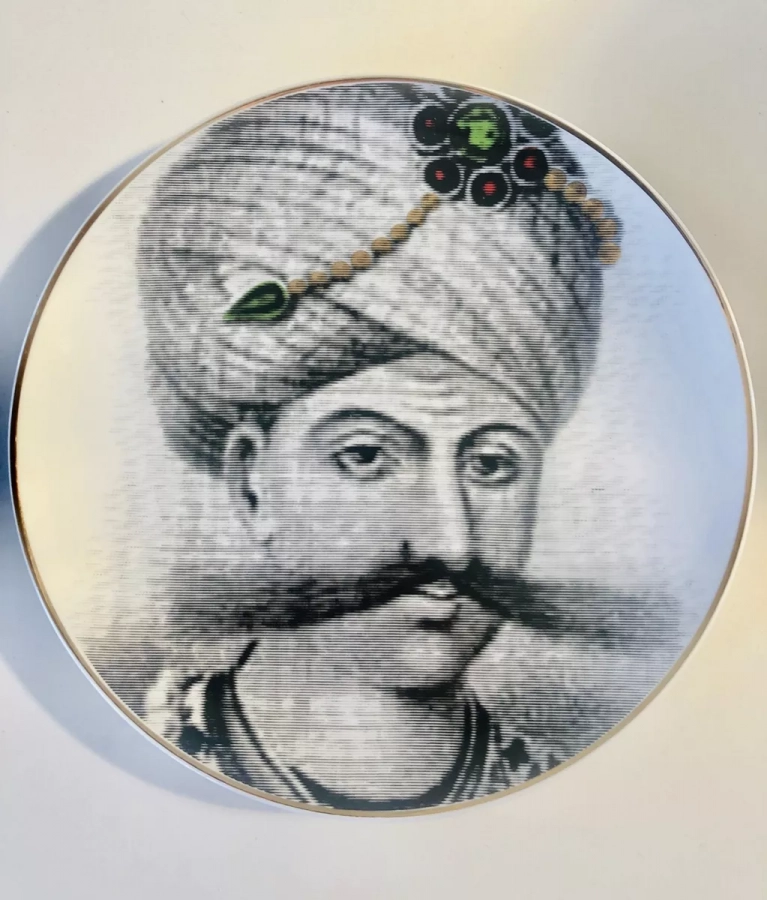 King Of Persia Decorative Plate- Shah Abbass