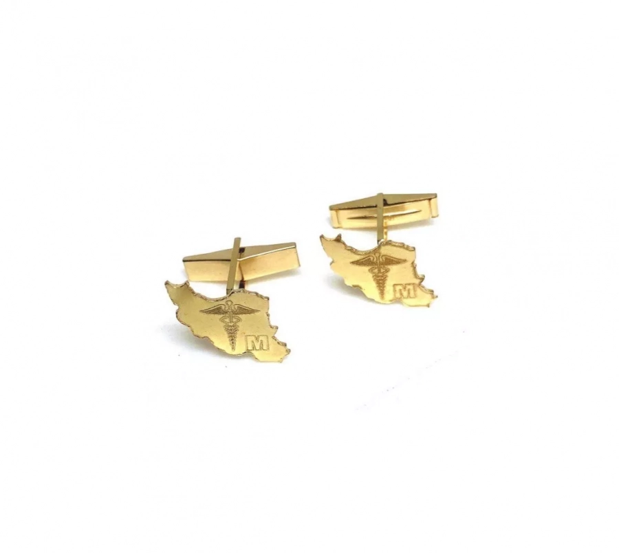 Custom Order Iran Cuff Link For Pandemic Frontliners 