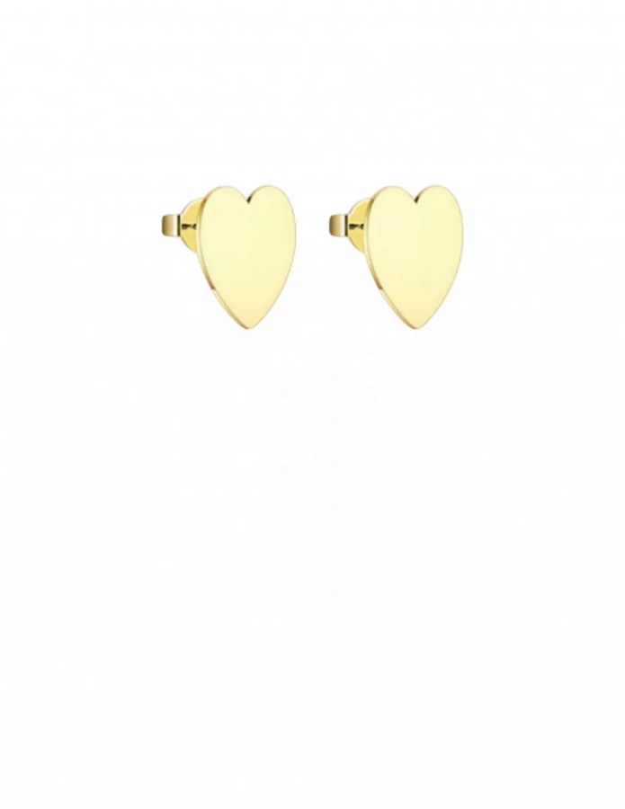 Detachable Big Heart Earrings