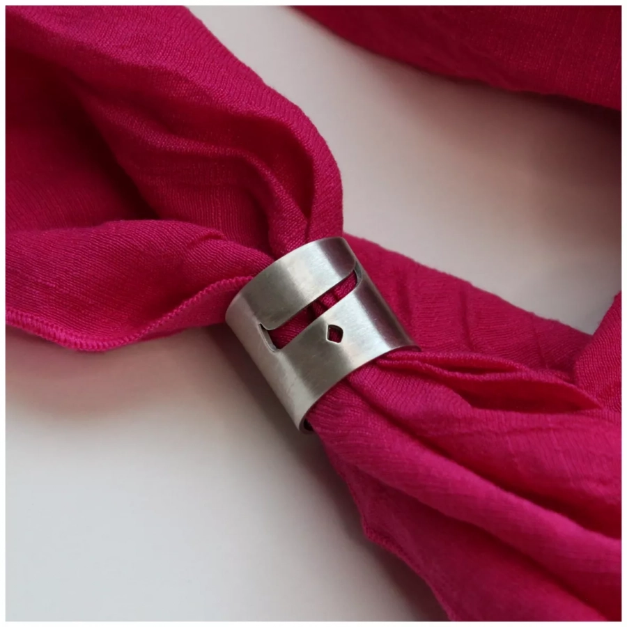 Persian Alphabet Silver Ring (Be')