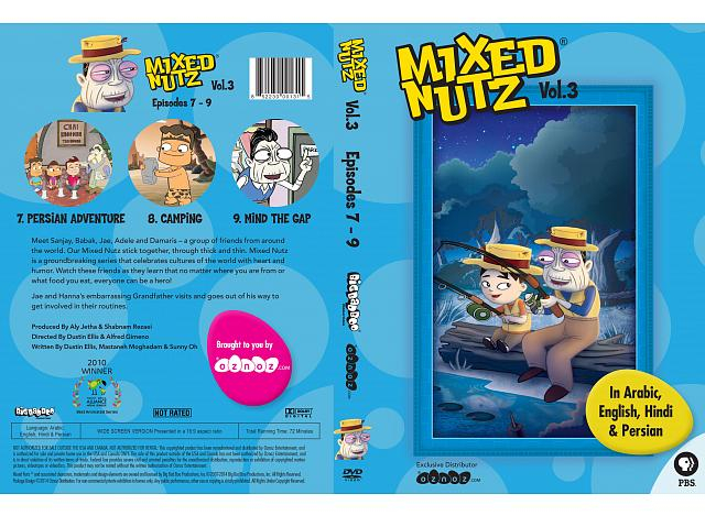 Mixed nutz DVD for bilingual kids Vol 3