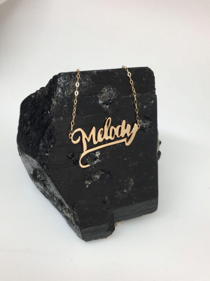 Handmade Custom Necklace - Choose A Name And Material