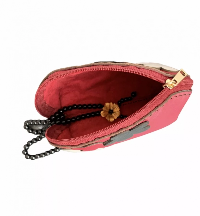 Carnation-handmade Leather Bag
