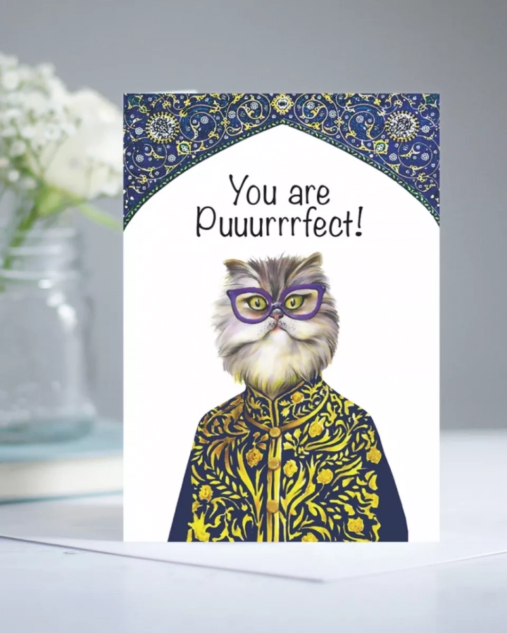 Greeting Card You Are Puurrfect