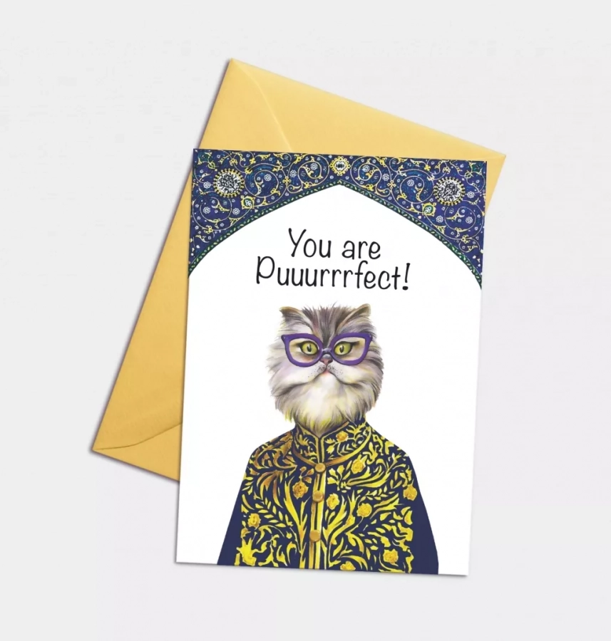 Greeting Card You Are Puurrfect
