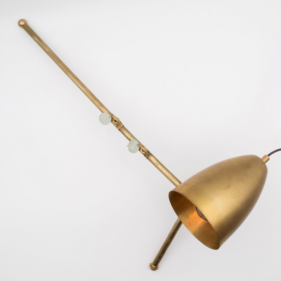 Brass Gold Color Sport Table Lamp 