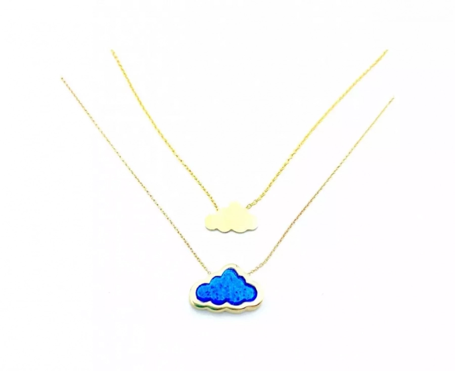 Opal Cloud Necklace