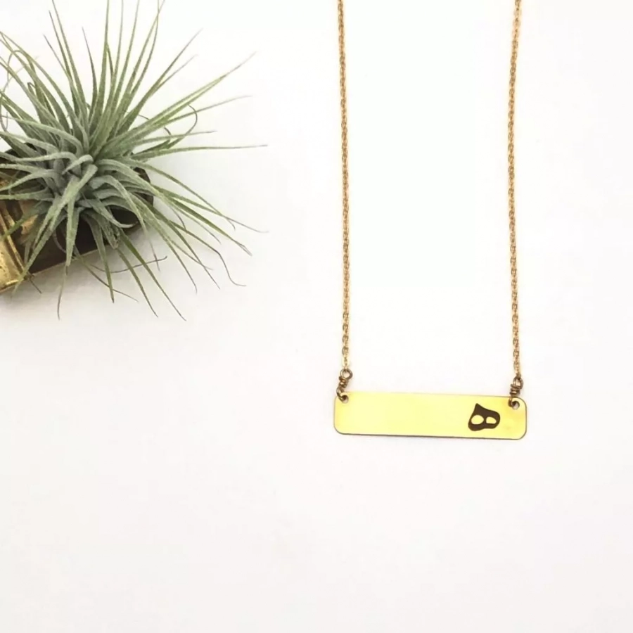 Handmade Persian Calligraphy Personalized Necklace
