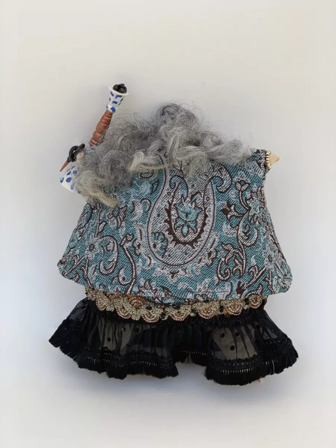 Talaat With Tehmeh Coat and Ghalyoon Handmade Doll