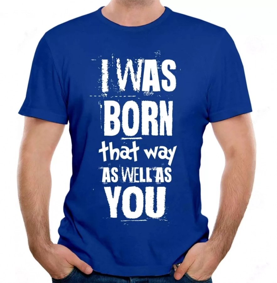 Born T-shirt in six colors