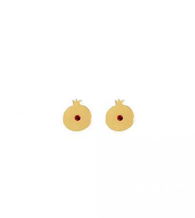 Tiny Pomerante stud earrings