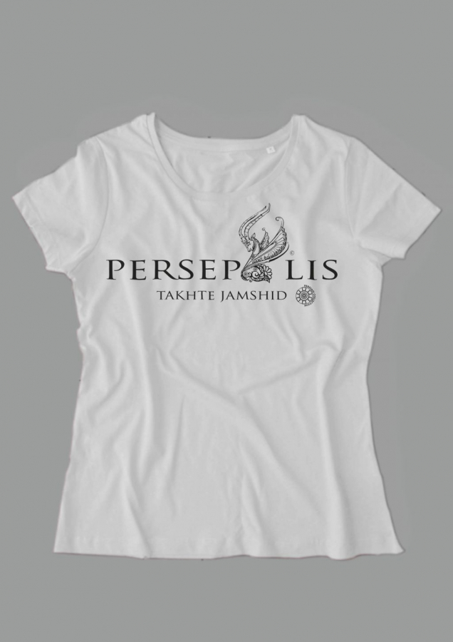 Persian Designs Cotton Women T Shirt, Shahbanu Perse