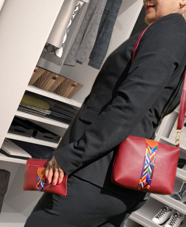 Woman’s Handbags Leather Set