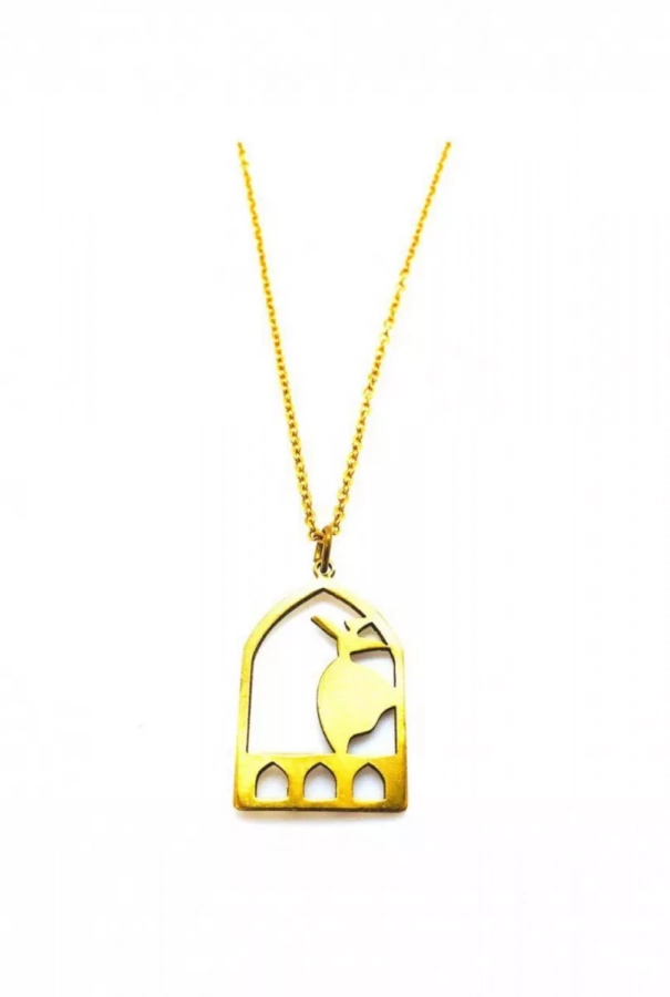 Persian Soofi Brass Necklace