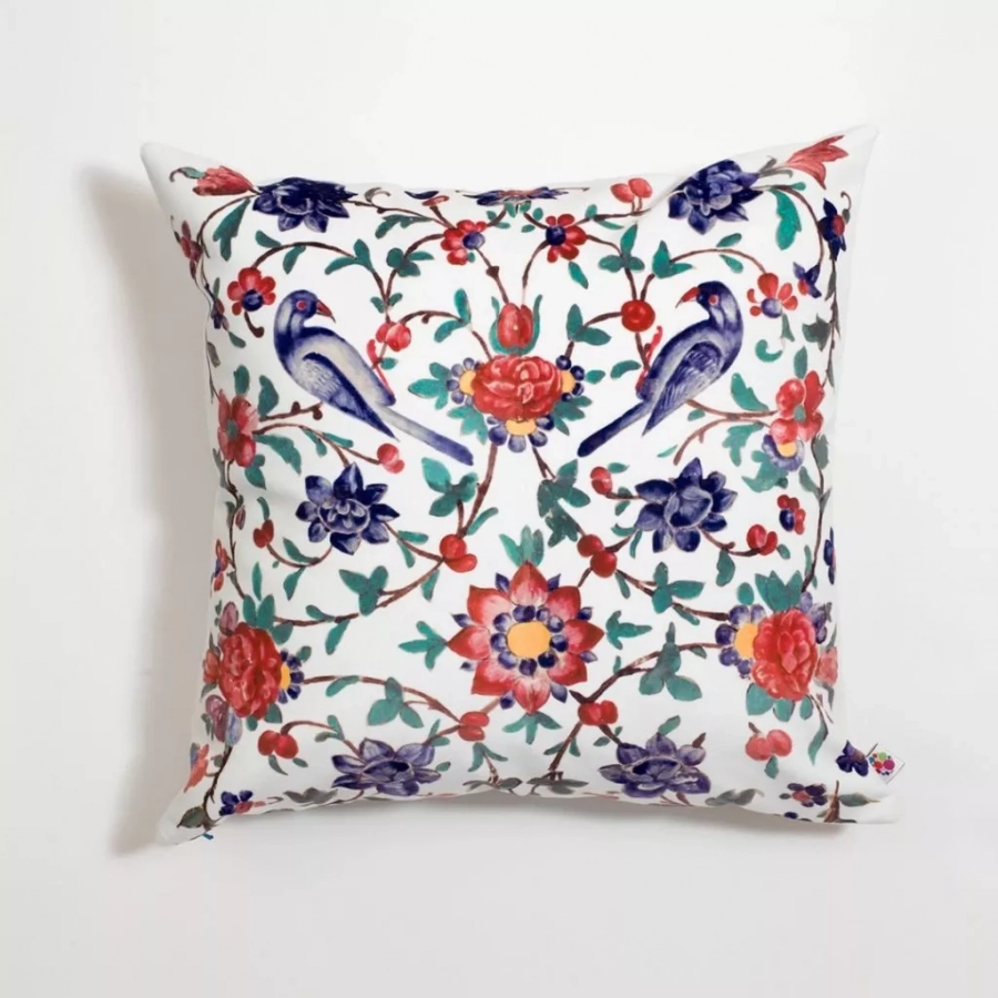 Persian Garden Colorful Cushion Cover 
