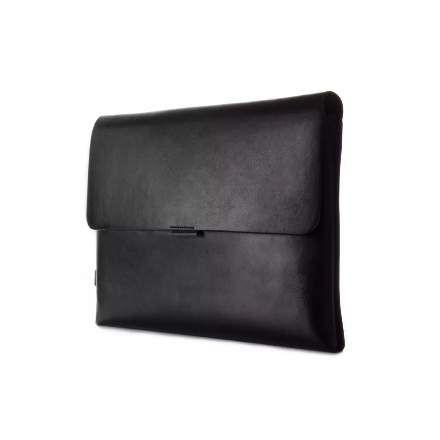 Nero Black Premium Leather Cover for MacBook Retina/ Air 11