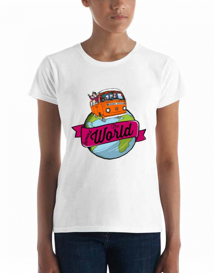 Around The World T-shirt  for Girls