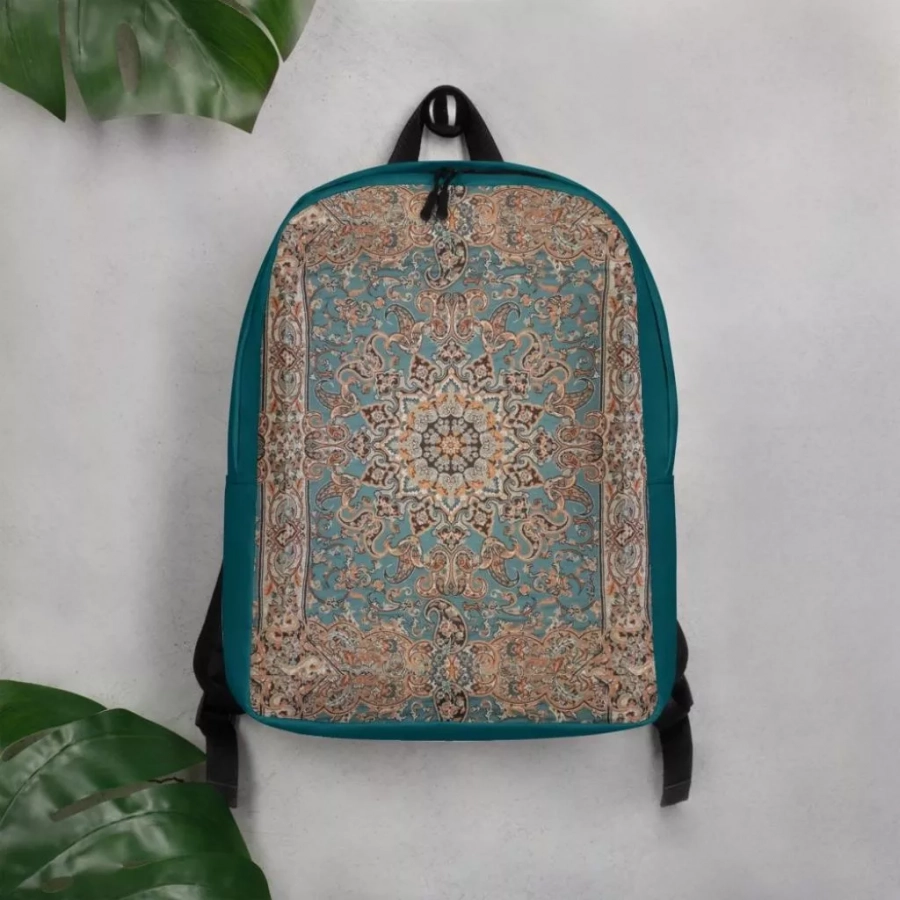 Persian Carpet Minimalist Backpack