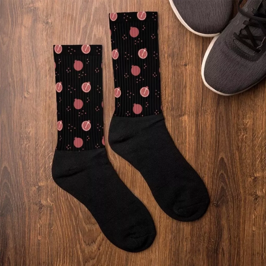 Pomegranate Socks