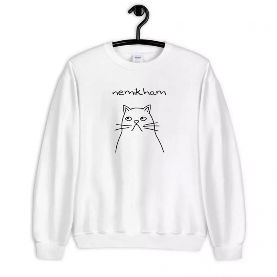 Cat Fingilish Unisex Sweatshirt