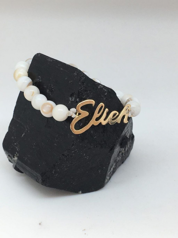 Custom made bracelet with stones