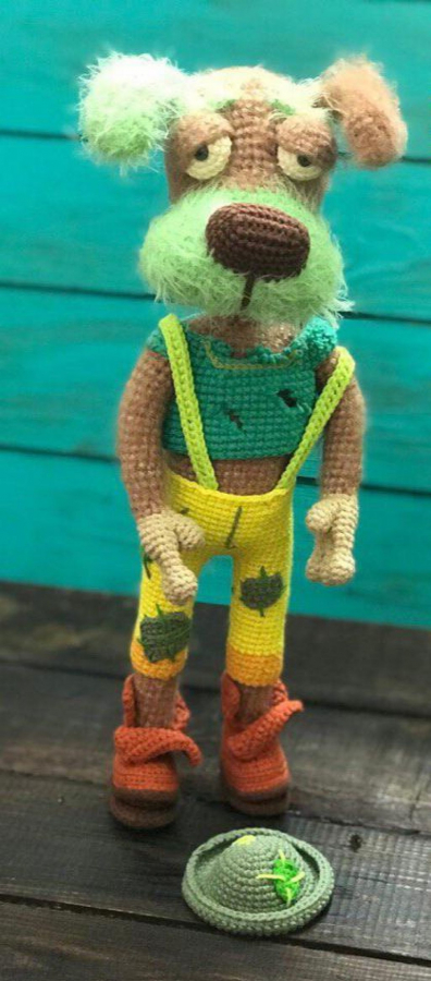 Handmade Crochet Doll - Old Hejar