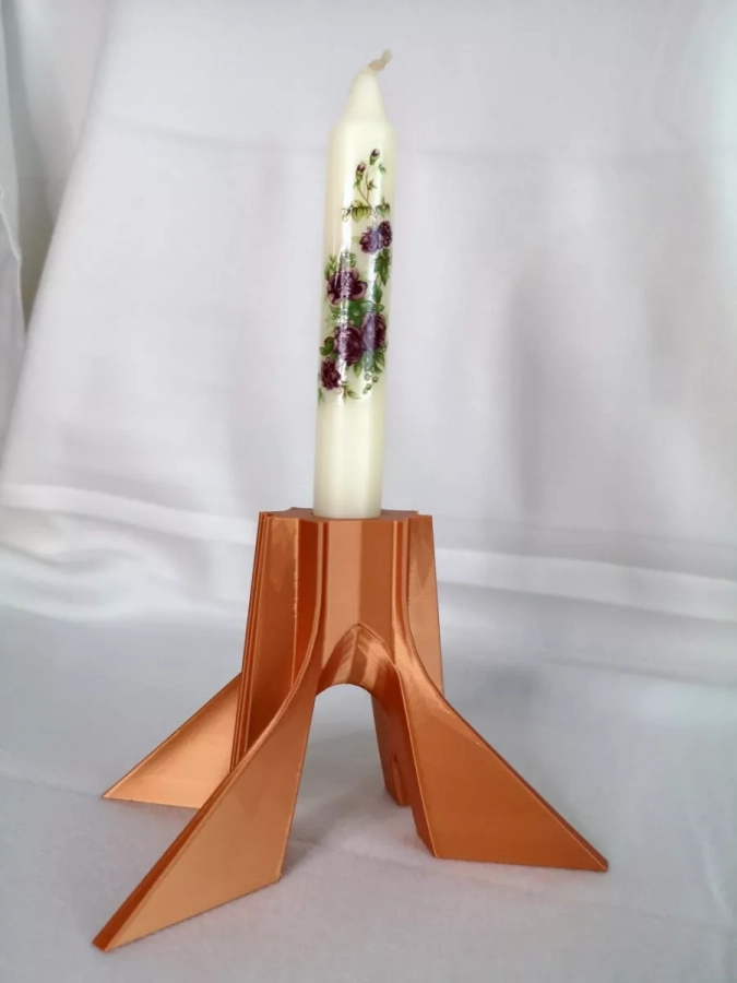Shahyad Tower 3d Print Candle Holder and candel