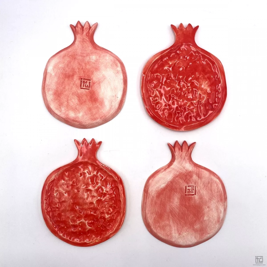 Pomegranate Side Plate