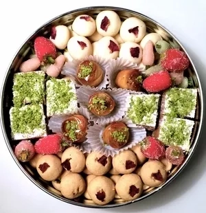 Assortment Of Luxury Traditional Persian Pastries