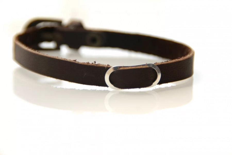 Bracelet Leather and Silver for Man