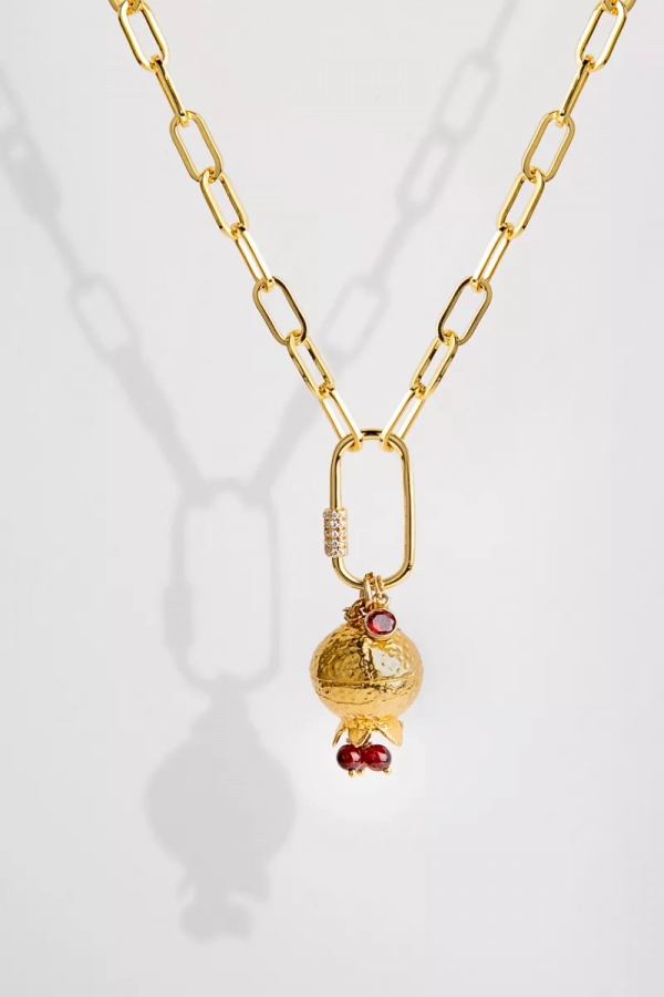 Pomegranate  Necklace yalda jewelry