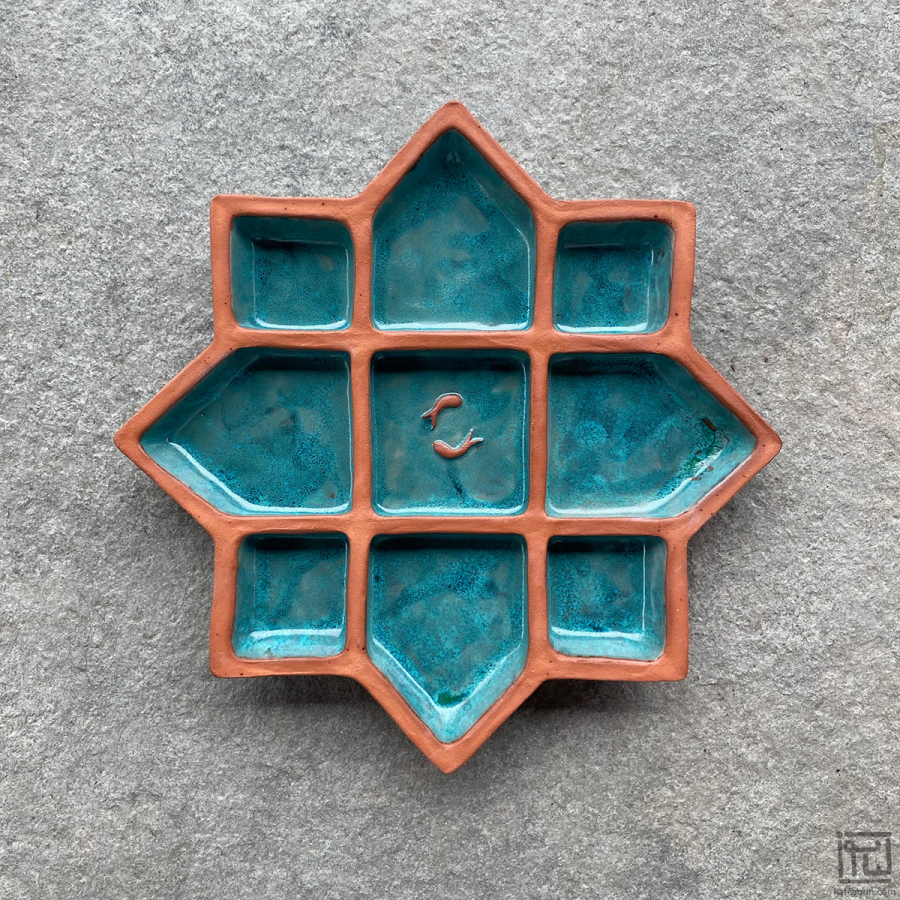Persian Star Tile I - Nowruz or Mezzeh Plate