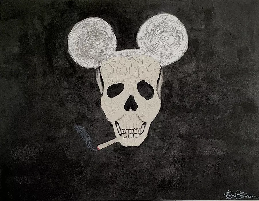  Skull Series - Dead Mouse