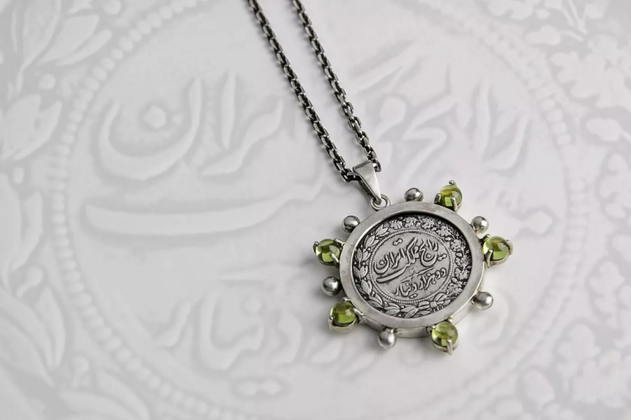 Persian Ancient Coin Necklace