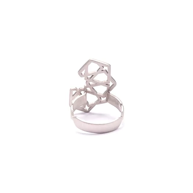 Luxury Handcrafted Eslimi Silver Ring