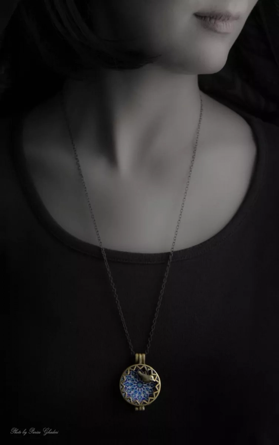 Sotoodeh Locket Persian Necklace 