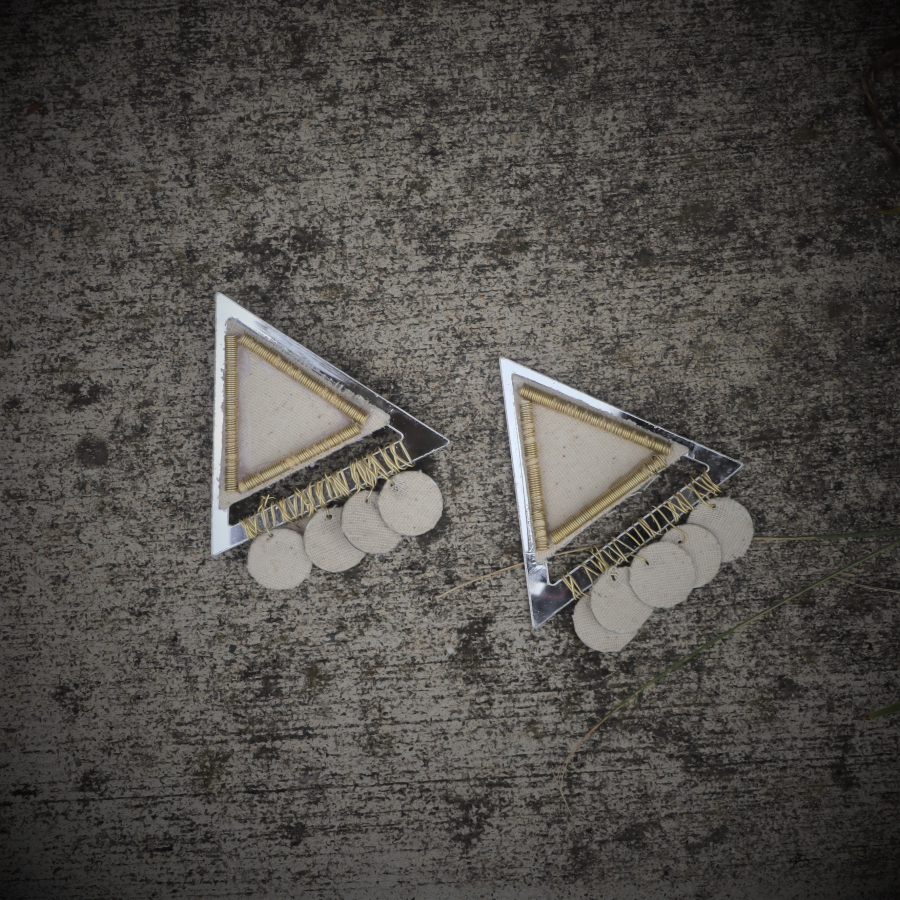 Triangle earrings 