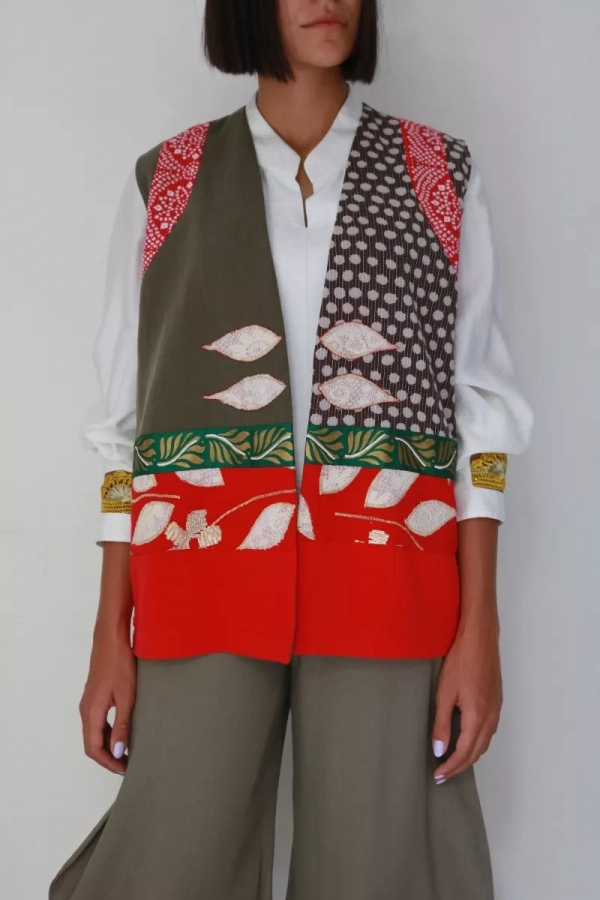 Persian  Autumn Vest Unique Design