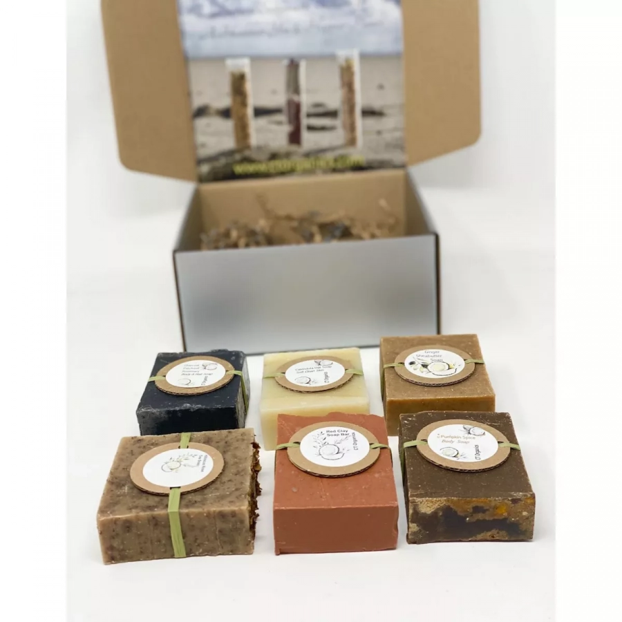 All Natural Vegan Soap Bars Gift Box