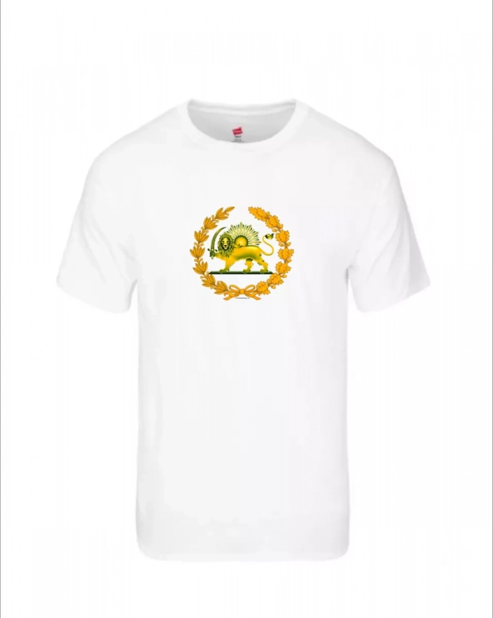 Lion&Sun emblem on T-Shirt For Men