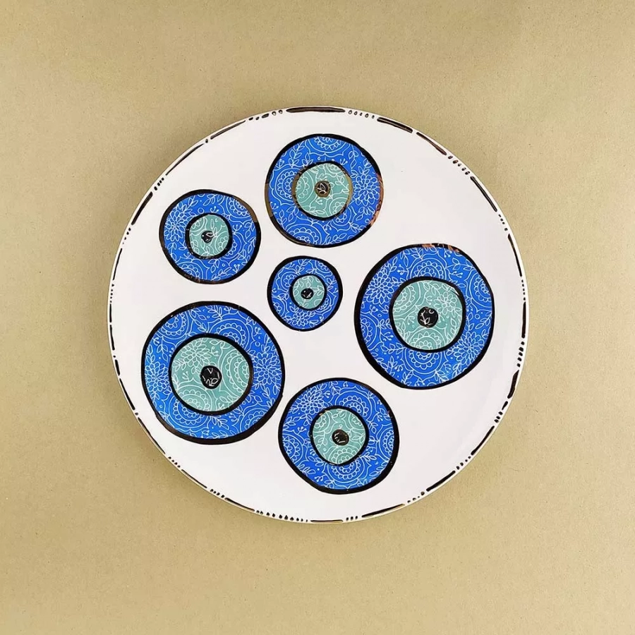SH-Evil Eye Plate – L