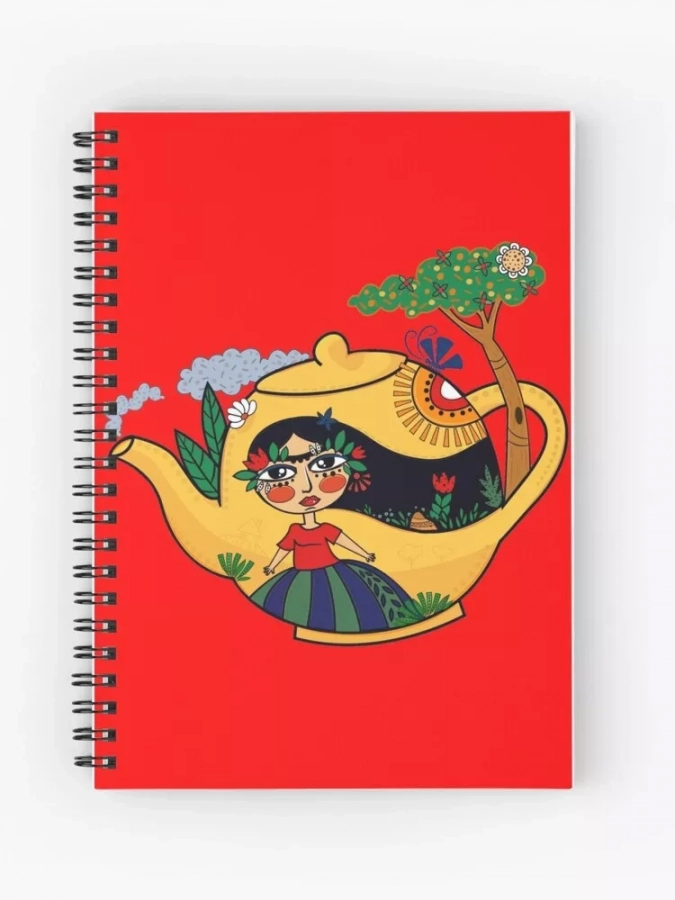 Persian Ghoori Goli Illustration Notebook