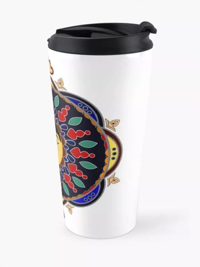 Persian Illustration Negareh Patterned Illustration Coffee Cup